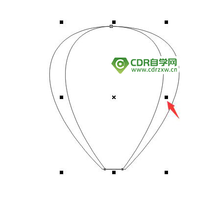 CDR 软件绘制一个绿色热气球实例教程步骤